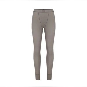 ISO Skims Cotton Rib Legging in Smoke